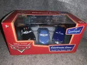 Disney Pixar Cars Courtroom Crew Sheriff, Doc Hudson and Sally New In Box