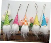 Spring Ornaments for Tree Gnomes, Christmas Tree Decorations Hanging Ornaments
