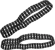 2pcs Part DIY Tank Track Kits Tank Robot Robot Track Plastic Black