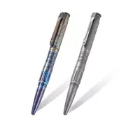 New Titanium Alloy Business Office Pen Signature Pocket Tool Gel G2 Refill Pen