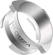 NEOUZA Coffee Dosing Funnel Smart Ring Hand Free 54mm Espresso Machine Aluminum Accessories Compatible with Sage 8 Series Barista Portafilter