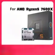 For AMD RYZEN 5 7600X CPU Gaming Processor R5 7600X 6-Core 12-Thread 5nm New