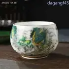 Retro Ceramics Tea Cup Chinese Tea Set Master Cup Customized Porcelain