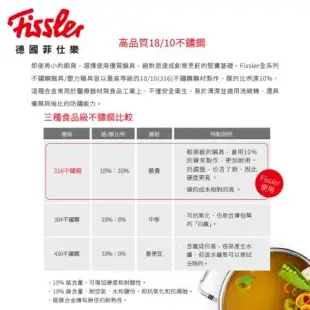 【德國Fissler】菲仕樂 波恩系列-雙耳高湯鍋20cm原廠公司貨 嘉儀家品