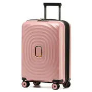 Tosca Eclipse 55 cm 4-Wheel Expandable Carry On Suitcase - Rose Gold