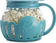 Microwave Popcorn Popper with Temperature Safe Glass, Made without BPA, Dishwash