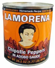 La Morena Chipotle Peppers in Adobo Sauce 800g x 1