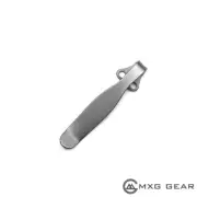 New Titanium Deep Carry Pocket Clip Made for Spyderco Paramilitary 2 Knife