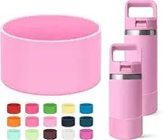 Mokoart Silicone Boot Compatible with YETI Kids Water Bottle 12 oz and Rambler 18 oz Bottle, Anti-Slip Sleeve Bottom Protector Accessories for YETI Rambler 12/18oz