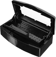 COMPUKAS Manicure Tool Box Compact Tray for Nail Art Tools Storage Case for Professionals Home Use Lightweight Wear-resistant Design