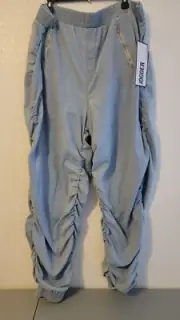 Womens Almost Famous Joggers Light Blue Athletics Pants NWT