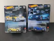 Hot Wheels Exotic Envy 69 Alfa Romeo 33 Stradale & 94 Bugatti EB110 Lot Of 2