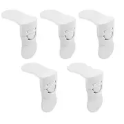 5Pcs Right Angle Drawer Lock Child Safety Locks Drawer Lock Anti-Pinching Hand