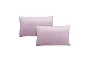Alastairs Augusta Blush Pair of Flannel Fleece Standard Pillowcases
