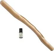 ERINGOGO Daily Use Wooden Massage Stick Portable Massager Tool for Back Legs Neck Acupoint Scraping Massage Style present Relaxation