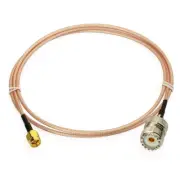 RG316 Copper Cable+(SMA UHF)Adapter For Baofeng CB Radio Antenna Walkie Talkie