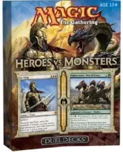 MTG - Magic The Gathering - Factory Sealed Duel Deck - Heroes vs. Monsters