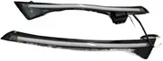Headlight LED Eyebrow Daytime Running Light DRL with Yellow Turn Signal Light Compatible with KIA Optima K5 2011 2012 2013 2014