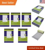 5-Pack Carbonless Sales Order Books - 50 Duplicate Receipt Forms, 5.5" x 8.5"