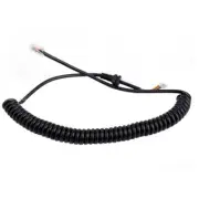 1M 6 pin ABS+Metal Microphone Cable Cord Wire For Yaesu MH-48A6J MH-42B6J