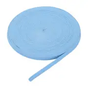 3/8"(1cm) 50 Yards Cotton Twill Tape Cotton Ribbons Bias Binding Tape Dusty Blue