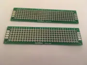 2x Double Sided 8x2 Printed Circuit Board PCB Prototype Breadboard Bread Board G