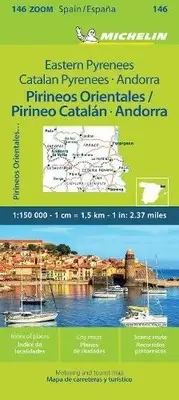 Pirineos Orientales - Zoom Map 146: Map by Michelin [Sheet map, folded]