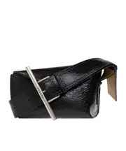 Alexander McQueen T-Bar Buckled Belt Bag One size black