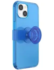 [PopSockets] PopCase iPhone 13/14 Phone Case Grip in Santorini Blue