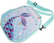 Thermal Lunch Bag for Girls Insulated Lunch Tote Mermaid Pattern Easy to Carry School Bag