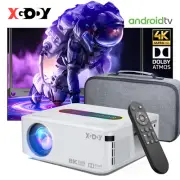 XGODY 18000 Lumen Projector Smart 5G WiFi Bluetooth UHD 4K Android Home Theater