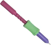 Beginner Punching Needle Embroidery Pen,Punch Needle Kit Random Color with 2.2mm Needle Tip Needle Threader Adjustable Embroidery Pen Punching Needles for Adult Beginner (Style1)