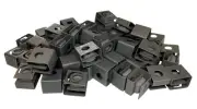 Black Slide-on Cage Nuts 10-32 USA Made 50 Pack for Rack Mount Equipment