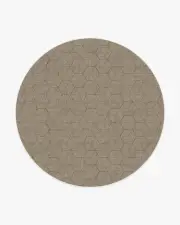 245' Round | Machine Washable Runner Rug | Kid & Pet Friendly | Indoor Rug | Prisma Natural Stone Flatwoven Rug | Ruggable