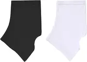 [Generic] White Cleat Covers,Football Spats Cleat Covers 1 Pair | Boys Men Cleat Sleeves, Cleat Spat for Field Hockey, Soccer, Girls, Softball