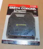 Smith Corona H21000 Correctable Film Ribbons Black 2 Pack New