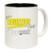Robertson V1 Surname Thing Mug Cup
