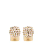 Ball earrings One size Yellow