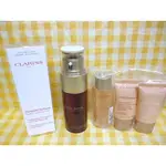 CLARINS  克蘭詩 黃金雙激萃 50ML / 黃金雙激萃 超級精華 小金瓶 黃金瓶 / 煥顏緊緻彈力晚霜/日霜