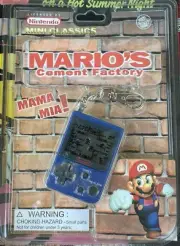 Super Mario Brothers - Nintendo Mini Classics Mama Mia! Cement Factory Unopened