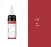 Nuva Colors Areola CORAL 1/2-oz Permanent Makeup Ink Pigment PMU Supplies