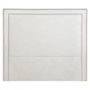 Manhattan Double Bedhead - Natural Linen