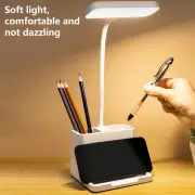LED Desk Lamp Bedside Table Rechargeable Desk Lamp with Pen HolderTouch Control༄