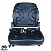 Universal Forklift Seat for Cat, Clark, Komatsu, Nissan, Yale, Toyota, Hyster