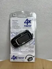 Ozeri Razor Digital Pocket Pedometer Black 4x3 Razor Step Counter Sealed