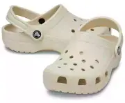 Crocs Classic 206991-2Y2 Clog Kid J6 Bone Round Toe Comfort Casual Shoes KHD1707