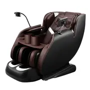 Electric Massager Chair Full Body Relaxing Zero Gravity Recliner Shiatsu Neck Shoulder Back Leg Foot Heating Vibration Kneading Airbags with Cover