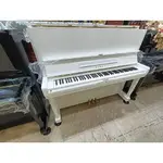 (已售，補貨ING) 夢幻白日本鋼琴只要42800 KAWAI NO.KS2 二手鋼琴 超低優惠 僅此一台白色中古鋼琴