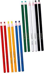 12Pcs Colorful Wax Markers Peel Off No Cutting Crayons for Art and Projects Vibrant Drawing Pens for Marking and Creative Crafts