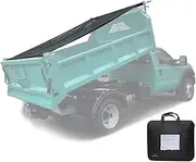 leaveshade Dump Truck Mesh Tarp 7'X18'-Tentproinc Heavy Duty Cover with 6'' Pocket, No Rust Thicker Copper Eyelets, Reinforced Double Stitch Webbing Ripping Tearing Stop, Zip Bag Packed